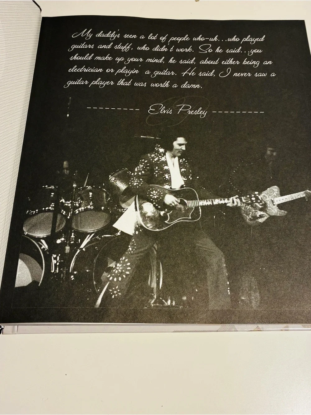Elvis On Tour A Photographic History Hardcover Book By Joseph Tunzi